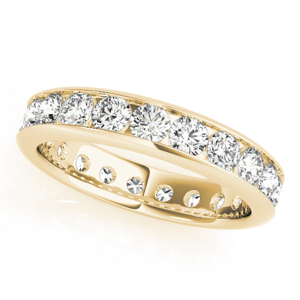 14K Yellow Gold 7/8 ct tw Diamond Wedding Ring