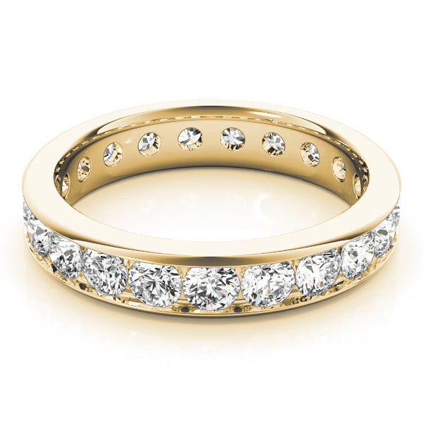 14K Yellow Gold 7/8 ct tw Diamond Wedding Ring