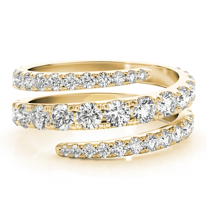 DIAMOND SPLIT SHANK SWIRL BAND STYLE # 85239