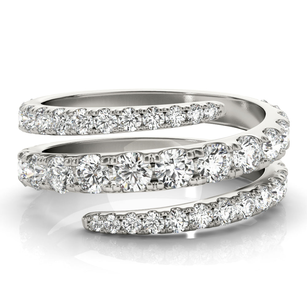 DIAMOND SPLIT SHANK SWIRL BAND STYLE # 85239