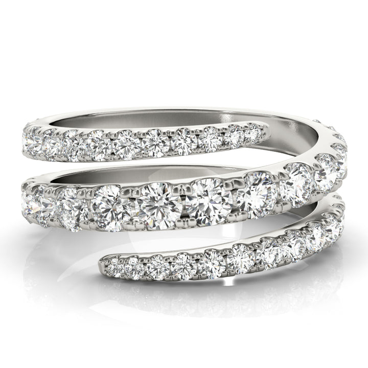 DIAMOND SPLIT SHANK SWIRL BAND STYLE # 85239
