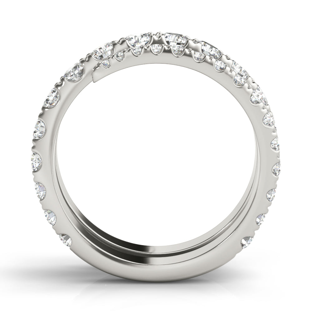 DIAMOND SPLIT SHANK SWIRL BAND STYLE # 85239