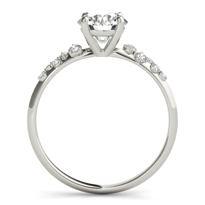 ENGAGEMENT RING ROUND CENTER