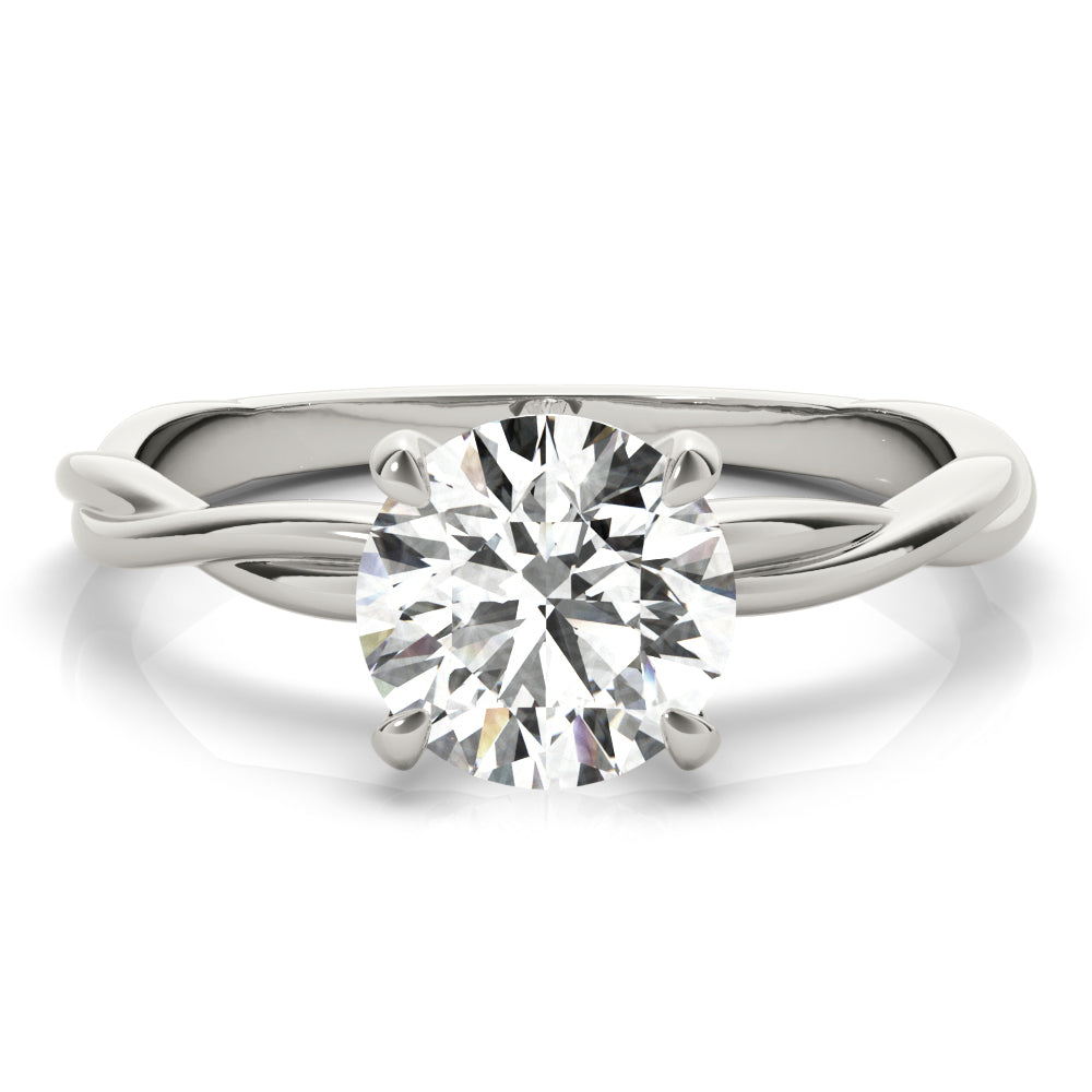 Solitaire Diamond Engagement Ring