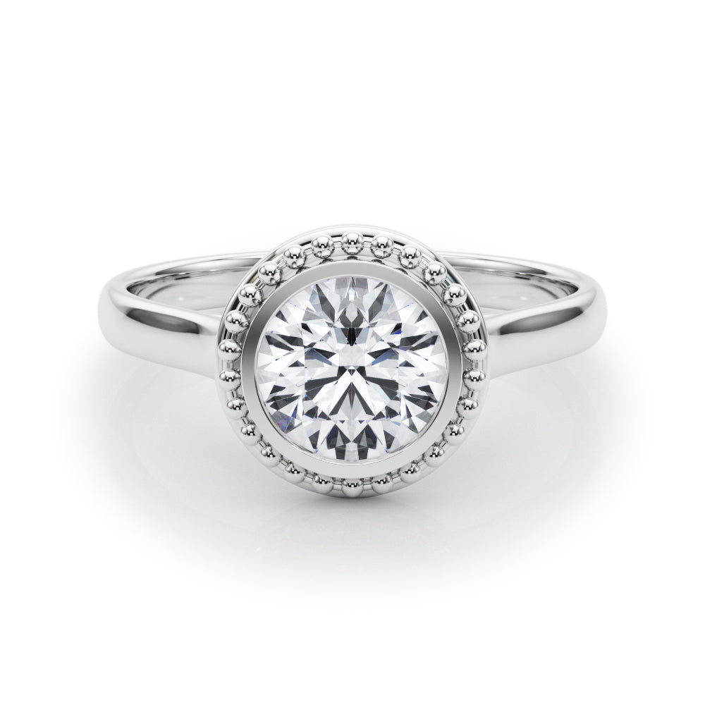 ROUND BEZEL SOLITAIRE