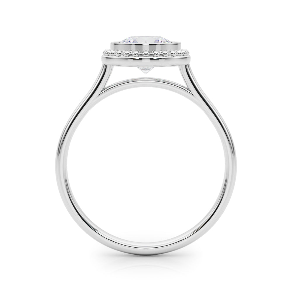 ROUND BEZEL SOLITAIRE