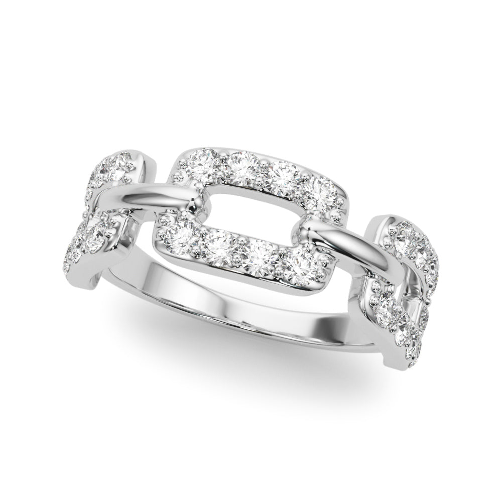 14K White Gold 3/4 ct tw New Style Diamond Ring