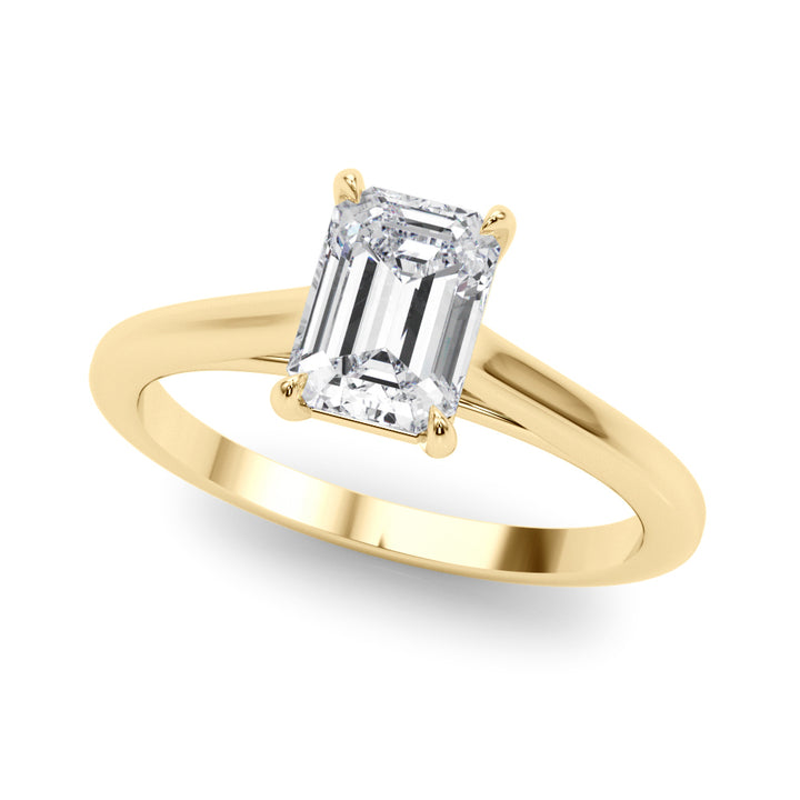 SOLITAIRE EMERALD CUT