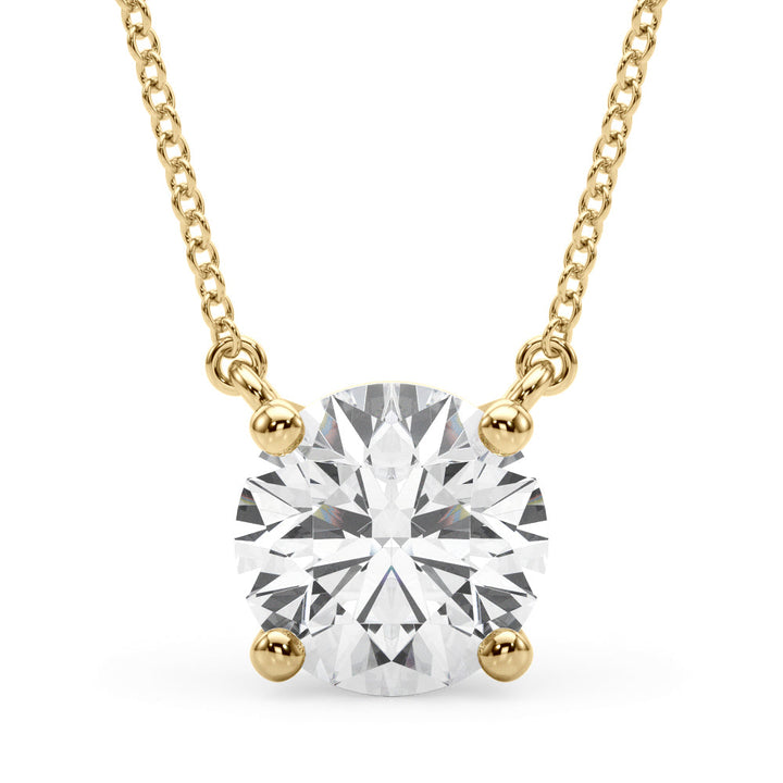 ROUND SOLITAIRE PENDANT