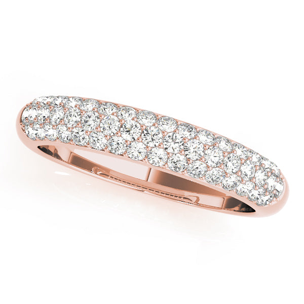 Pave Diamond Wedding Ring