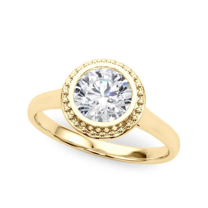 ROUND BEZEL SOLITAIRE