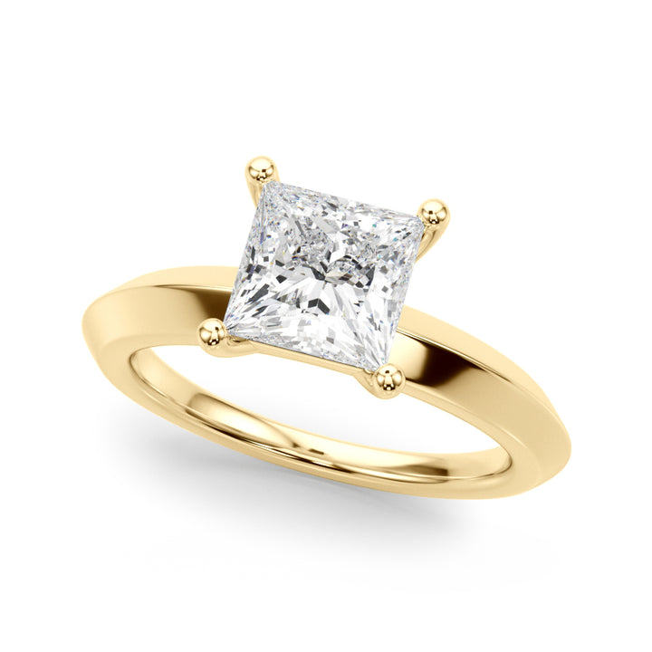 KNIFE EDGE SOLITAIRE ENG RING