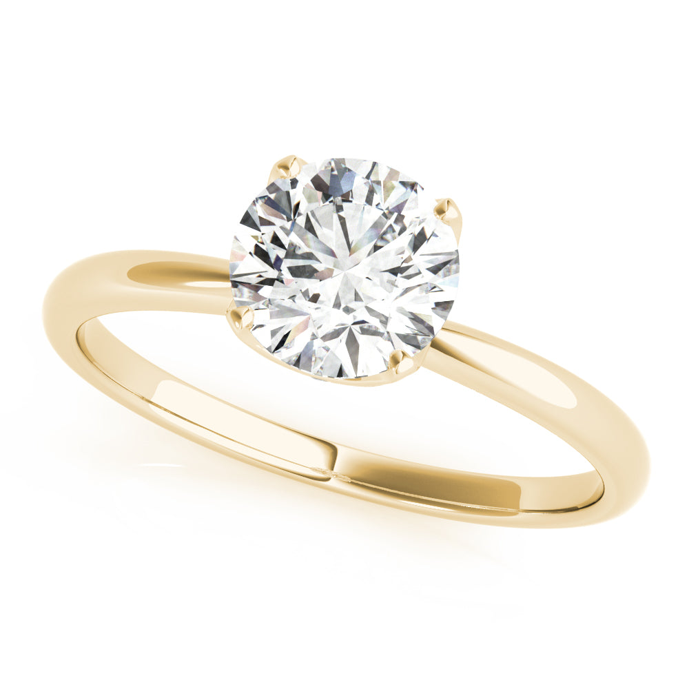 ENGAGEMENT RINGS ROUND CENTER