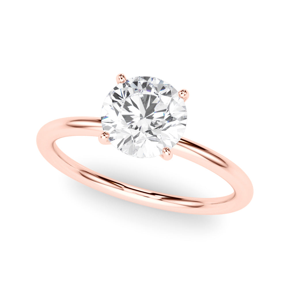 ENGAGEMENT RING ROUND CENTER