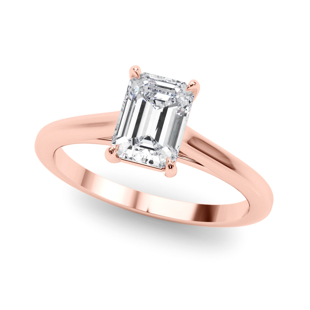 SOLITAIRE EMERALD CUT