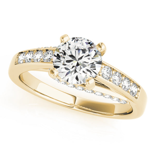 ENGAGEMENT RINGS SINGLE ROW PRONG SET