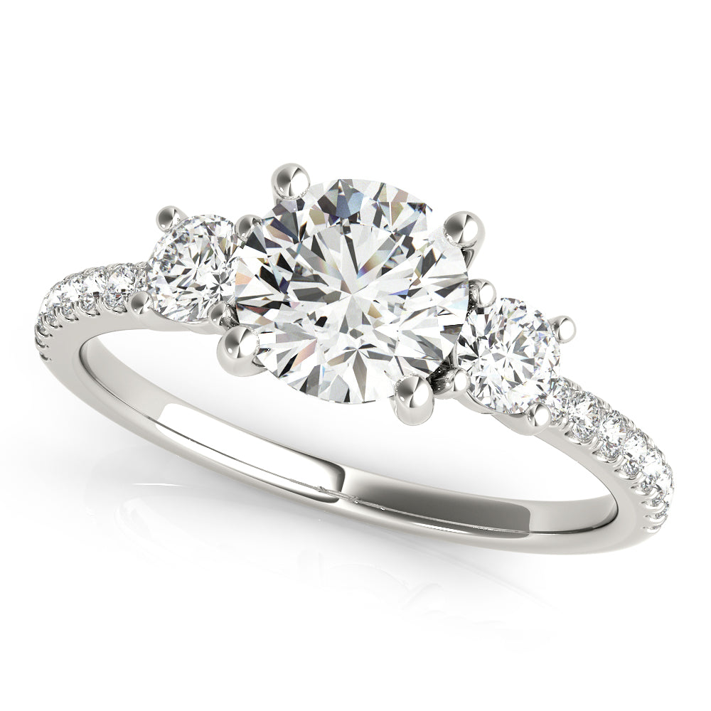 3 STONE ENGAGEMENT RING