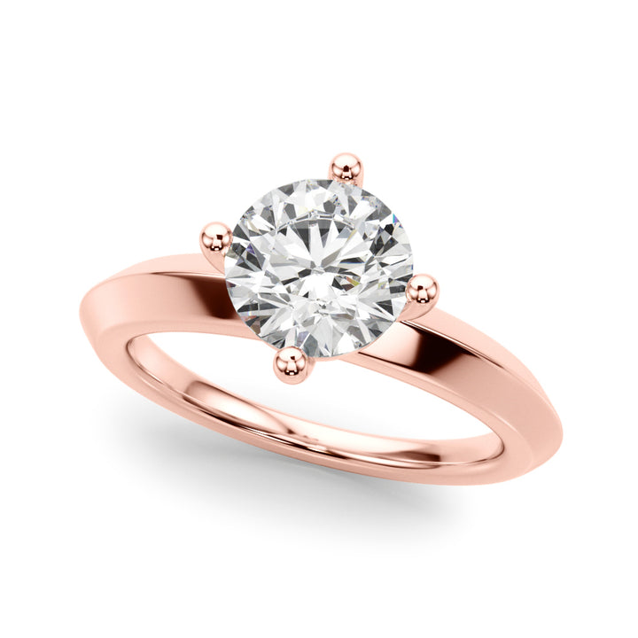 KNIFE EDGE SOLITAIRE ENG RING