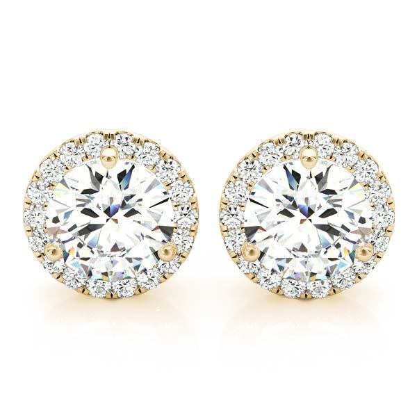 MARTINI HALO EARRINGS Complete per pair.