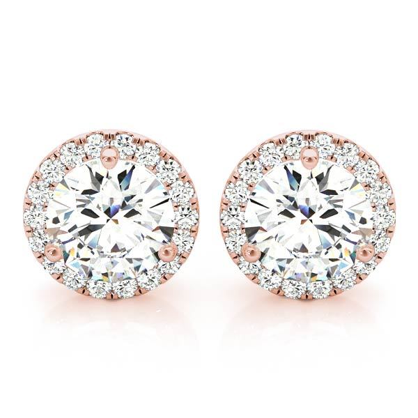MARTINI HALO EARRINGS Complete per pair.